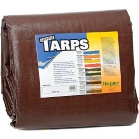 Harpster Of Philipsburg 10 ft x 10 ft Heavy Duty Tarp, Brown, High-Density Polyethylene BR10x10